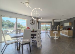 Villa à vendre entre Niort et La Rochelle - pièce de vie 65 m2